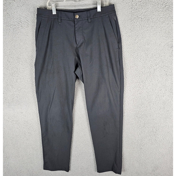 Lululemon ABC Classic Fit Pants Black Warpstreme 30 Performance LM5AO5S - Picture 1 of 11